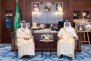 محافظ الأحساء يستقبل وزير البلديات والإسكان