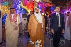 نائب أمير الرياض يُشرّف حفل سفارة فرنسا لدى المملكة بمناسبة اليوم الوطني لبلادها