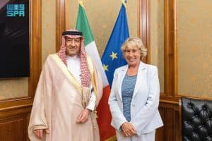 نائب وزير الخارجية يلتقي رئيسة لجنة الشؤون الخارجية والدفاع في مجلس الشيوخ الإيطالي
