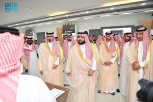 أمير جازان ونائبه يطّلعان على سير المشروعات التنموية بمحافظة الدائر