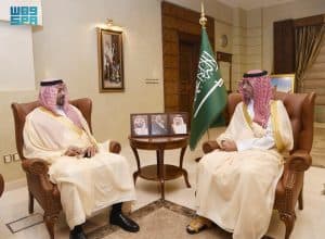 مُحافظ جدة يستقبل مدير عام فرع وزارة “الموارد البشرية” بمنطقة مكة