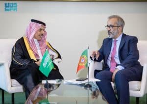 وزير الخارجية يلتقي وزير خارجية البرتغال