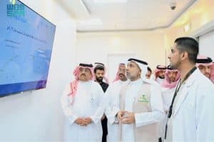 وزير الصحة يتفقد مشاريعًا نوعية بطبية الملك سلمان في المدينة المنورة