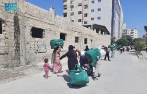 “اغاثي الملك سلمان” يوزّع (540) حقيبة إيوائية في سوريا