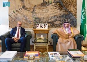 نائب وزير الخارجية يستقبل سفير أستراليا لدى المملكة
