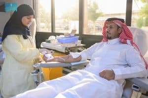 تفاعلاً مع حملة ولي العهد.. وزير الحرس الوطني يوجّه بمشاركة داخلية شاملة للتبرع بالدم