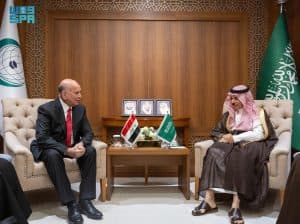 وزير الخارجية يلتقي وزير خارجية العراق