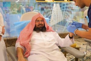 رئاسة الشؤون الدينية تدشن مبادرة التبرع بالدم