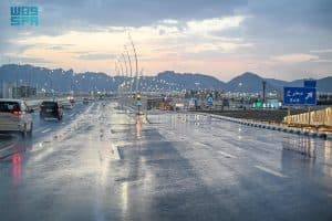 أمطار رعدية على بعض مناطق المملكة