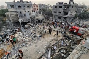 ارتفاع عدد الشهداء الفلسطينيين في العدوان الإسرائيلي على غزة إلى 63,633