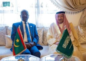 نائب وزير الخارجية يلتقي وزير خارجية موريتانيا