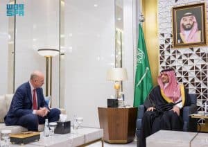وزير الداخلية يستقبل سفير أستراليا لدى المملكة
