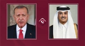 خلال اتصال هاتفي بينهما.. الرئيس التركي يؤكد لأمير دولة قطر إدانة بلاده الشديدة للهجوم الإسرائيلي السافر على الدوحة