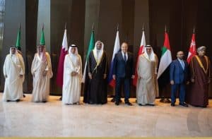 الاجتماع الوزاري المشترك للحوار الإستراتيجي بين مجلس التعاون وروسيا يدين في بيانه العدوان الإسرائيلي على قطر
