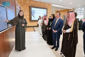 ولي عهد دوقية لوكسمبورغ الكبرى يزور مقر مركز الملك سلمان للإغاثة والأعمال الإنسانية بالرياض