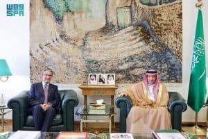 نائب وزير الخارجية يستقبل سفير إيطاليا لدى المملكة
