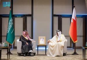 وزير الخارجية يلتقي نظيره البحريني ويترأسان اجتماع اللجنة التنفيذية لمجلس التنسيق السعودي البحريني