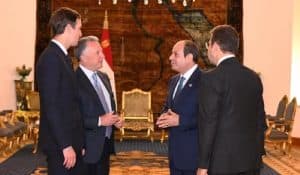 الرئيس المصري يلتقي ويتكوف وجاريد كوشنير