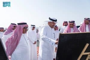 وزير النقل يتفقد مطار الملك سعود بالباحة ويطلع على مشروع التوسعة