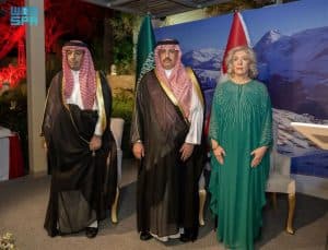 وكيل إمارة الرياض يحضر حفل سفارة سويسرا بمناسبة اليوم الوطني لبلادها