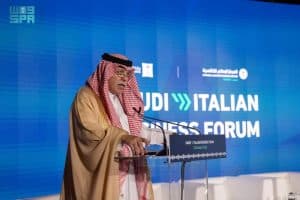 افتتاح أعمال “منتدى الأعمال السعودي الإيطالي” بروما