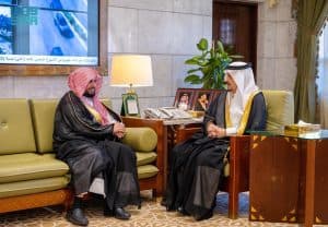 بمناسبة تعيينه حديثًا.. أمير الرياض يستقبل رئيس محكمة الاستئناف بالمنطقة