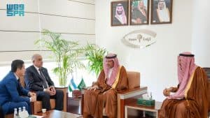 رئيس هيئة الرقابة ومكافحة الفساد يستقبل المدعي العام لأوزبكستان