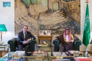 نائب وزير الخارجية يستقبل الأمين العام لوزارة الخارجية النمساوية