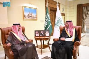 بمناسبة تعيينه حديثًا.. مُحافظ جدة يستقبل مدير فرع صندوق التنمية الزراعية بمنطقة مكة المكرمة