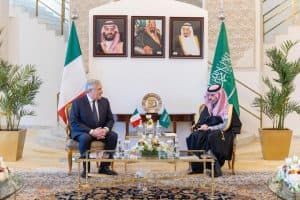 وزير الخارجية يستقبل نظيريه الإيطالي والبحريني