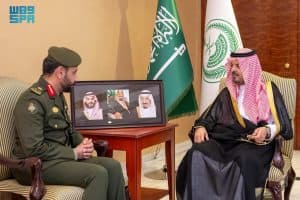 بمناسبة تعيينه حديثًا.. نائب أمير مكة المكرمة يستقبل مدير الجوازات بالمنطقة