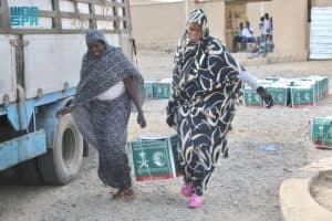 مركز الملك سلمان للإغاثة يوزع 1000 سلة غذائية في السودان