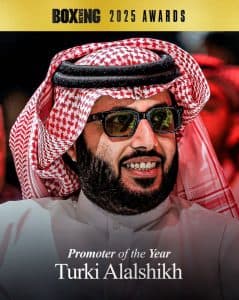 تركي آل الشيخ يحصد لقب “Promoter of the Year” لعام 2025 من مجلة Boxing News العالمية