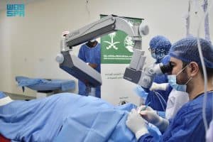 “اغاثي الملك سلمان” يختتم 4 مشاريع طبية تطوعية لمكافحة العمى في السودان