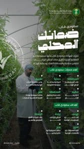 “البيئة” تطلق حملة “ضمانك المحلي” لتعزيز الممارسات الزراعية السعودية الجيدة ورفع جودة وسلامة الغذاء بالمملكة