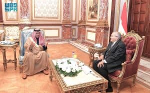 سفير المملكة لدى مصر يلتقي رئيس مجلس الشيوخ المصري