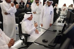 وزير البيئة يدشن “المختبر الطائر” لاستمطار السحب ويطلق عددًا من البرامج والأنظمة الأرصادية والمناخية