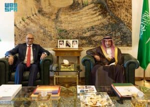 نائب وزير الخارجية يستقبل سفير باكستان لدى المملكة