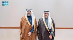السواحه يجتمع مع عدد من وزراء الاقتصاد الرقمي والاتصالات لتعزيز الشراكات في عصر الذكاء الاصطناعي