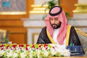سمو ولي العهد يرأس جلسة مجلس الوزراء في جدة