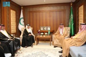 نائب وزير الخارجية يلتقي وزير الدولة للشؤون الخارجية القطري