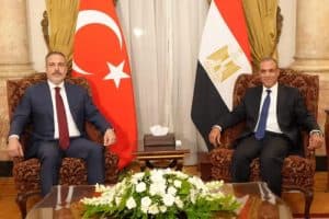وزيرا خارجية مصر وتركيا يبحثان جهود خفض التصعيد في المنطقة