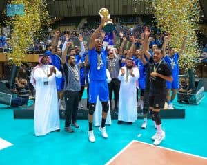 عقب تغلبه بالمباراة النهائية على الاتحاد.. الهلال بطلًا لكأس النخبة للكرة الطائرة 2026