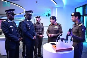 مدير الأمن العام يستقبل وفدًا أمنيًا من الجمهورية السنغالية