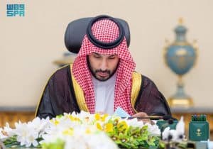 سمو ولي العهد يرأس جلسة مجلس الوزراء
