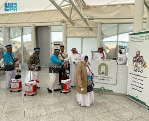 “الشؤون الإسلامية” تقدّم أكثر من 48 ألف مطبوع إرشادي للحجاج بمطار الأمير محمد بن عبدالعزيز بالمدينة المنورة
