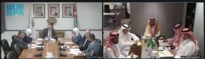 وزير الصناعة والثروة المعدنية يبحث تعزيز التكامل الصناعي مع المملكة الأردنية