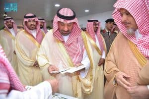 أمير منطقة نجران يتفقد مدينة الحجاج بمنفذ الوديعة والخدمات المقدمة لضيوف الرحمن