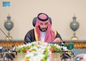 ولي العهد يرأس جلسة مجلس الوزراء في جدة