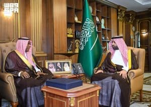 أمير جازان يستقبل رئيس جامعة المنطقة ويطلع على مشاريعها التطويرية وخططها المستقبلية